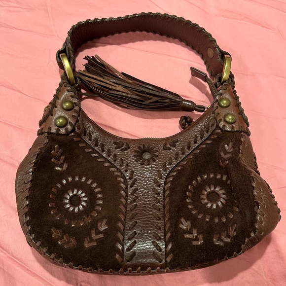 Isabella Fiore Handbags - Isabella Fiore Brown Leather/suede purse